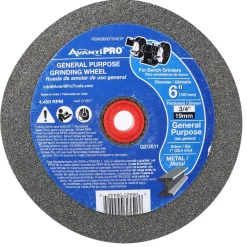 Abrasives Avanti Pro 6 In. X 3/4 In. X 1 In. Bench Grinding Wheel