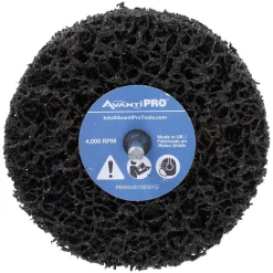 Abrasives Avanti Pro 4 In. X 1 In. Non-Woven Drill Mount Quick-Strip Disc