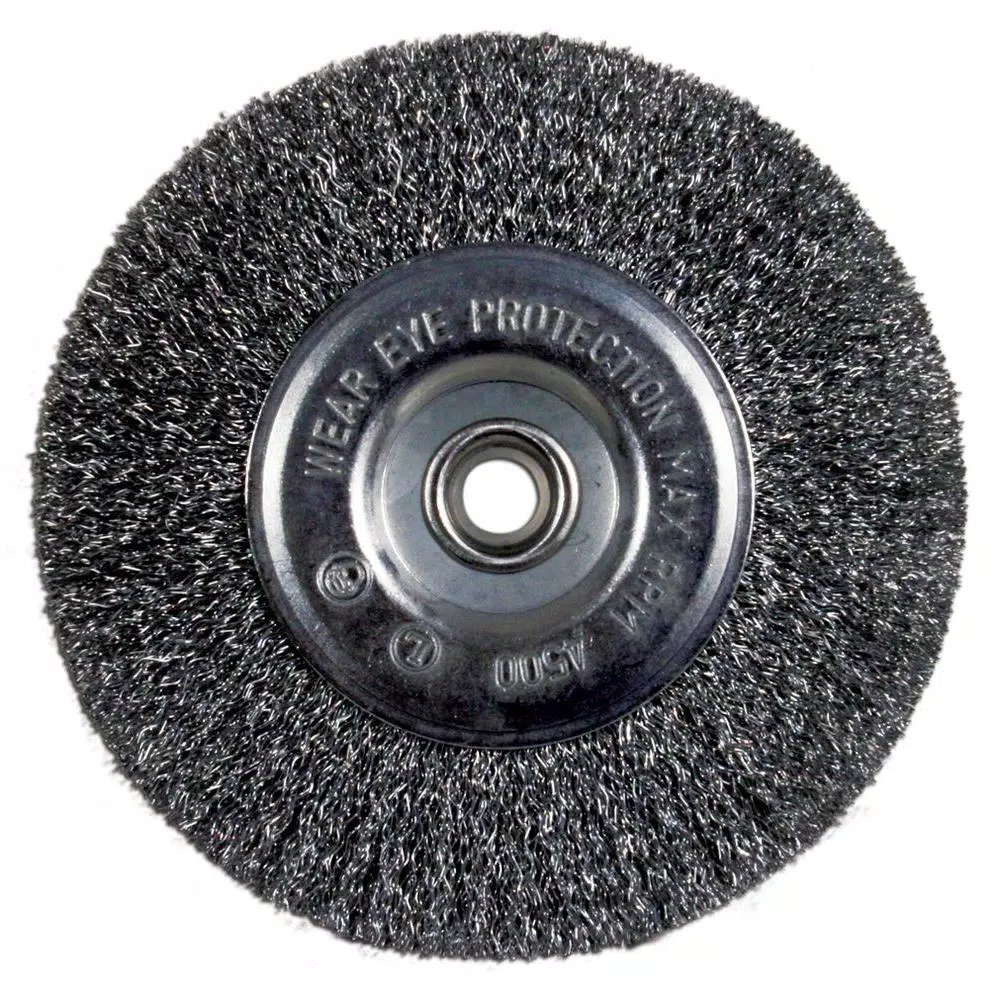 Abrasives Avanti Pro 6 In. Bench Wire Wheel Coarse