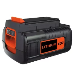 Power Tool Batteries BLACK+DECKER 40-Volt MAX Lithium-Ion Battery Pack 2.0Ah