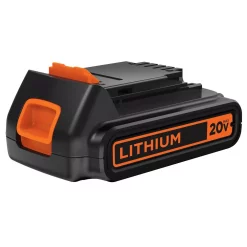 Power Tool Batteries BLACK+DECKER 20-Volt MAX Lithium-Ion Battery Pack 1.5Ah