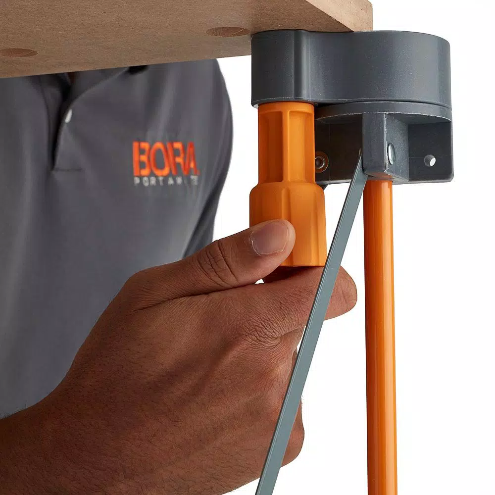 Woodworking Tool Accessories BORA Centipede 24 In. X 48 In. Workbench Top For Sawhorse With 3/4 In. Dog Holes - Image 15