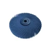 Abrasives Dedeco Sunburst 3 In. 6-Ply Radial Discs 1/4 In. Fine 400-Grit Arbor Thermoplastic Cleaning And Polishing Tool