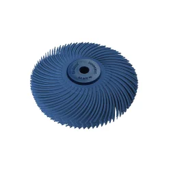 Abrasives Dedeco Sunburst 3 In. 6-Ply Radial Discs 1/4 In. Fine 400-Grit Arbor Thermoplastic Cleaning And Polishing Tool