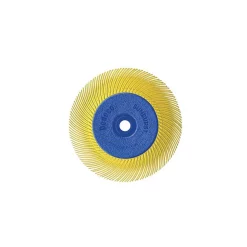 Abrasives Dedeco Sunburst – 6 In. TC Radial Discs – 1/2 In. Arbor – Thermoplastic Cleaning And Polishing Tool, Coarse 80-Grit (1-Pack)