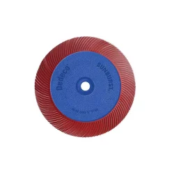 Abrasives Dedeco Sunburst 7-5/8 In. X 1 In. 220-Grit TC Radial Discs Adjustable Arbor Standard Thermoplastic Polishing Tool