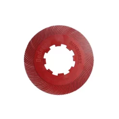 Abrasives Dedeco Sunburst 7-5/8 In. 220-Grit TC Radial Discs 1 In. Arbor Standard Thermoplastic Cleaning And Polishing Tool (70-Pack)