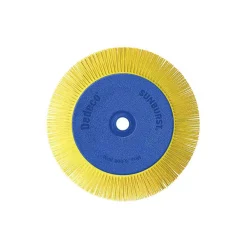 Abrasives Dedeco Sunburst 8 In. X 1 In. 80-Grit TS Radial Discs Adjustable Arbor Coarse Thermoplastic Cleaning Tool