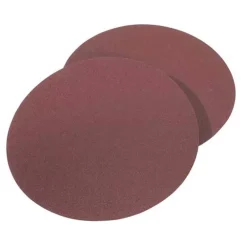 Abrasives Delta 8 In. 120-Girt Aluminum Oxide Sanding Stick-On-Discs (2-Piece)