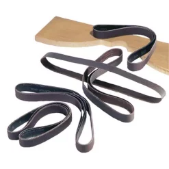 Abrasives Delta 1 In. X 42 In. 220-Grit Aluminum Oxide Sanding Belt (5-Piece)