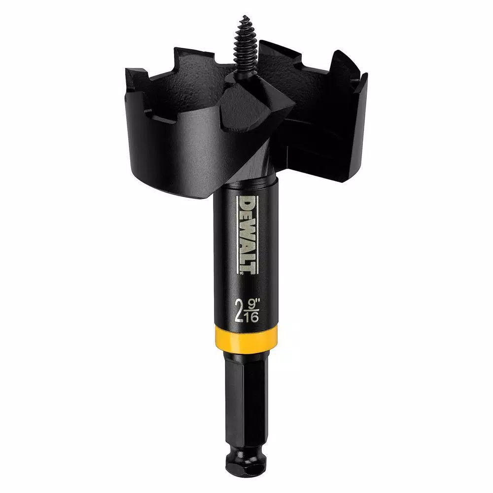 Drill Bits DEWALT 2-9/16 In. Heavy-Duty Self-Feed Wood-Drilling Bit
