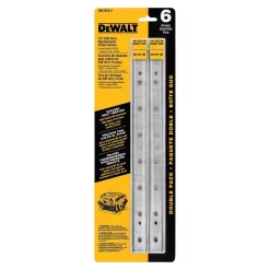 Woodworking Tool Accessories DEWALT 13 In. Heat Treated Double Sided Replacement Planer Knives (2-Pack)