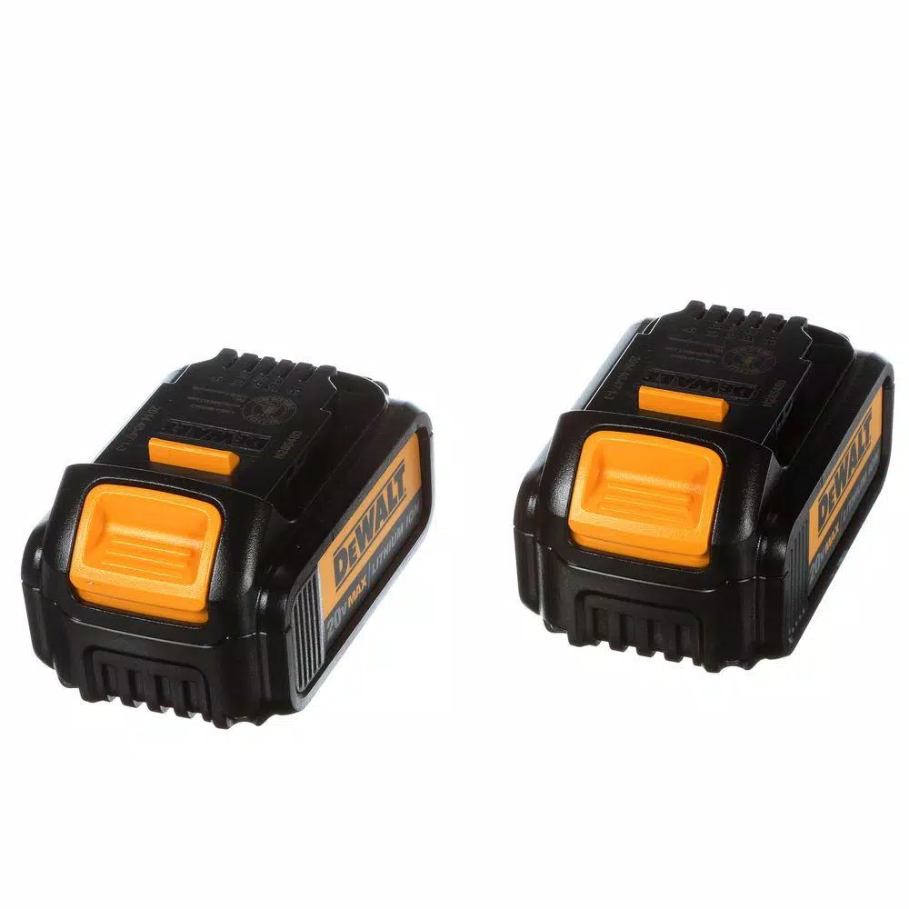 Power Tool Batteries DEWALT 20-Volt MAX Premium Lithium-Ion 3.0Ah Battery Pack (2-Pack)