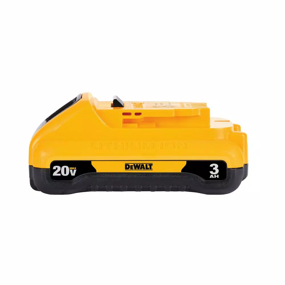 Power Tool Batteries DEWALT 20-Volt MAX Compact Lithium-Ion 3.0Ah Battery Pack (3-Pack) - Image 3