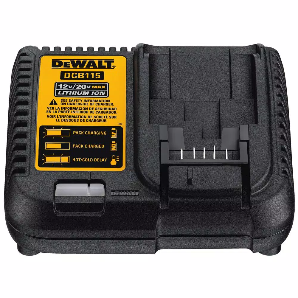 Power Tool Batteries DEWALT 20-Volt MAX Compact Lithium-Ion 3.0Ah Battery Pack With 12-Volt To 20-Volt MAX Charger - Image 7