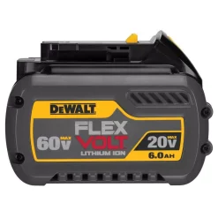 Power Tool Batteries DEWALT FLEXVOLT 20-Volt/60-Volt MAX Lithium-Ion 6.0Ah Battery Pack