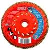 Abrasives DIABLO 4-1/2 In. 40-Grit Steel Demon Grinding And Polishing Flap Disc With Integrated Speed Hub