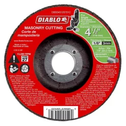 Abrasives DIABLO 4-1/2 In. X 1/8 In. X 7/8 In. Masonry Cutting Disc With Type 27 Depressed Center (10-Pack)