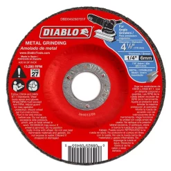 Abrasives DIABLO 4-1/2 In. X1/4 In. X7/8 In. Metal Grinding Disc With Depressed Center (10-Pack)