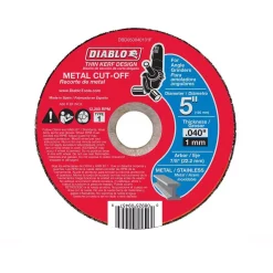 Abrasives DIABLO 5 In. X 0.040 In. X 7/8 In. Thin Kerf Metal Cut-Off Disc