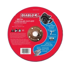 Abrasives DIABLO 7 In. X 1/8 In. X 5/8 In. Metal Cut-Off Disc