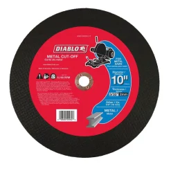 Abrasives DIABLO 10 In. X 3/32 In. X 5/8 In. Metal Cut-Off Disc