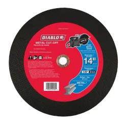 Abrasives DIABLO 14 In. X 1/8 In. X 20 Mm Metal High Speed Cut-Off Disc