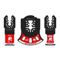 Oscillating Tool Attachments DIABLO Universal Fit Carbide Oscillating Blade Set (3-Piece)