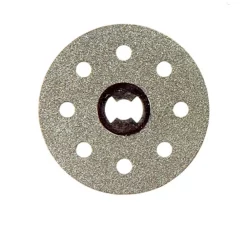 Abrasives Dremel EZ Lock 1-1/2 In. Rotary Tool Diamond Tile Cutting Wheel For Tile And Ceramic Materials