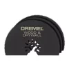 Oscillating Tool Attachments Dremel Multi-Max 3 In. Universal Oscillating Tool Wood And Drywall Saw Blade (3-Pack)