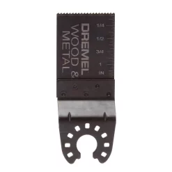 Oscillating Tool Attachments Dremel Multi-Max 1-1/8 Oscillating Tool Bi-Metal Flush Cut Blade For Flooring And Tile Installation