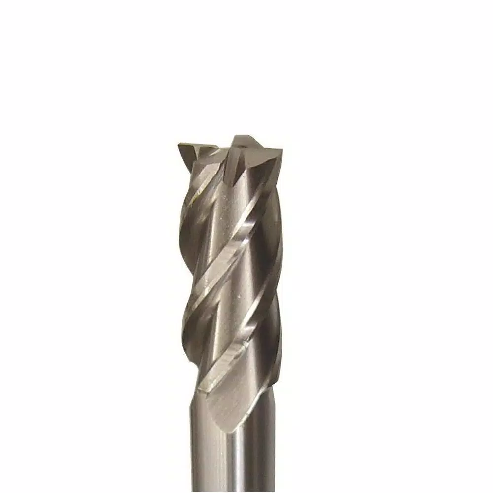Drill Bits Drill America 5/16 In. X 3/8 In. Shank High Speed Steel Long End Mill Specialty Bit With 4-Flute - Image 4