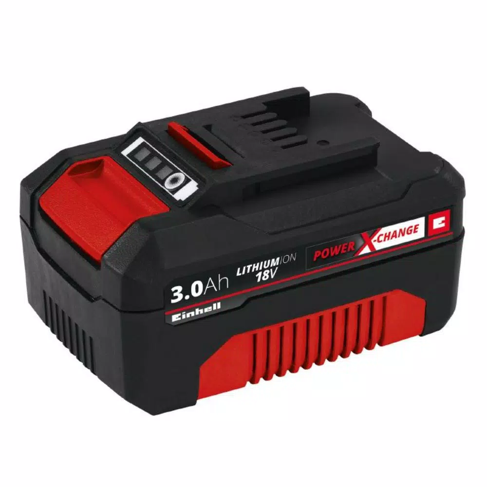 Power Tool Batteries Einhell Power X-Change 18-Volt Lithium-Ion High Capacity Battery, 3.0-Ah