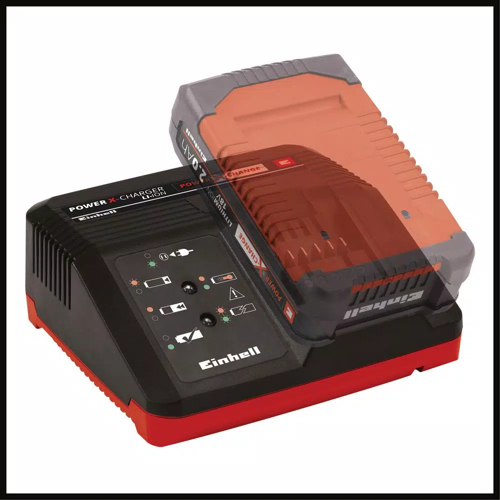 Power Tool Battery Chargers Einhell Power X-Change 18-Volt 3-Amp Fast Battery Charger - Image 2