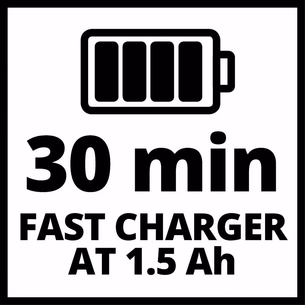 Power Tool Battery Chargers Einhell Power X-Change 18-Volt 3-Amp Fast Battery Charger - Image 6