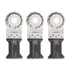 Oscillating Tool Attachments FEIN 1-3/8 In. E-Cut Precision Bi-Metal Saw Blade (3-Pack)
