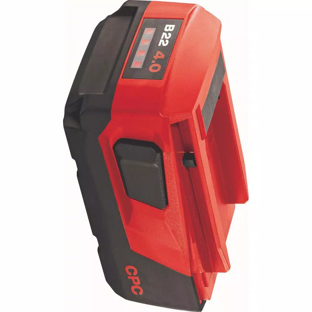 Power Tool Batteries Hilti 22-Volt 4.0 Lithium-Ion Advanced Compact High Performance Battery Pack - Image 5