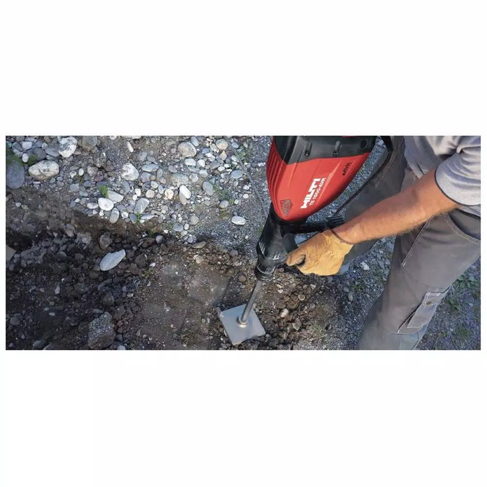 Specialty Power Tool Accessories Hilti 5.9 In. X 5.9 In. Steel Tamper Plate For TE-Y Or TE-S Shank - Image 2