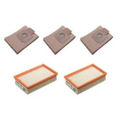 Specialty Power Tool Accessories Hilti Premium Dry Maintenance Pack For VC 150-6 Vacuum With Premium Filters And Paper Bags (17-Pieces)