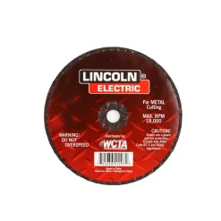 Abrasives Lincoln Electric 4-1/2 In. X 1/16 In. Red 7/8 In. Arbor Cut-Off Wheel