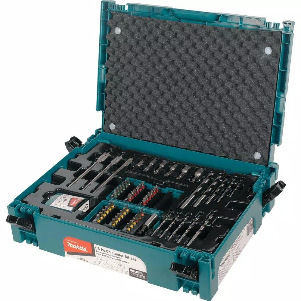 Drill Bits Makita Steel Contractor Bit Set (66-Piece)