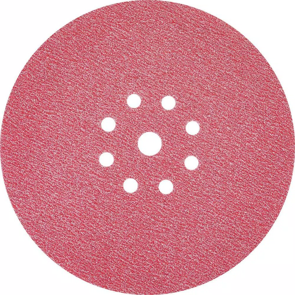 Abrasives Makita 9 In. Round Abrasive Disc, Hook & Loop, 180-Grit (25-Pack)