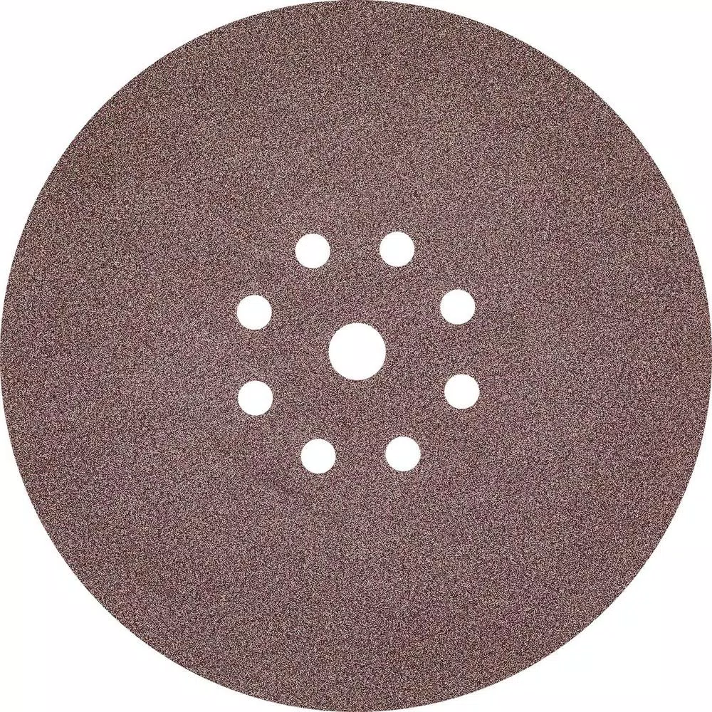 Abrasives Makita 9 In. Round Abrasive Disc, Hook & Loop, 120-Grit (25/Pack)