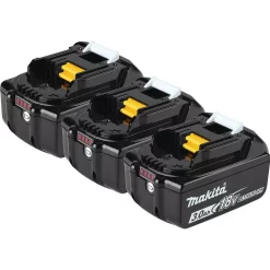 Power Tool Batteries Makita 18-Volt LXT Lithium-Ion 3.0 Ah Battery (3-Pack)