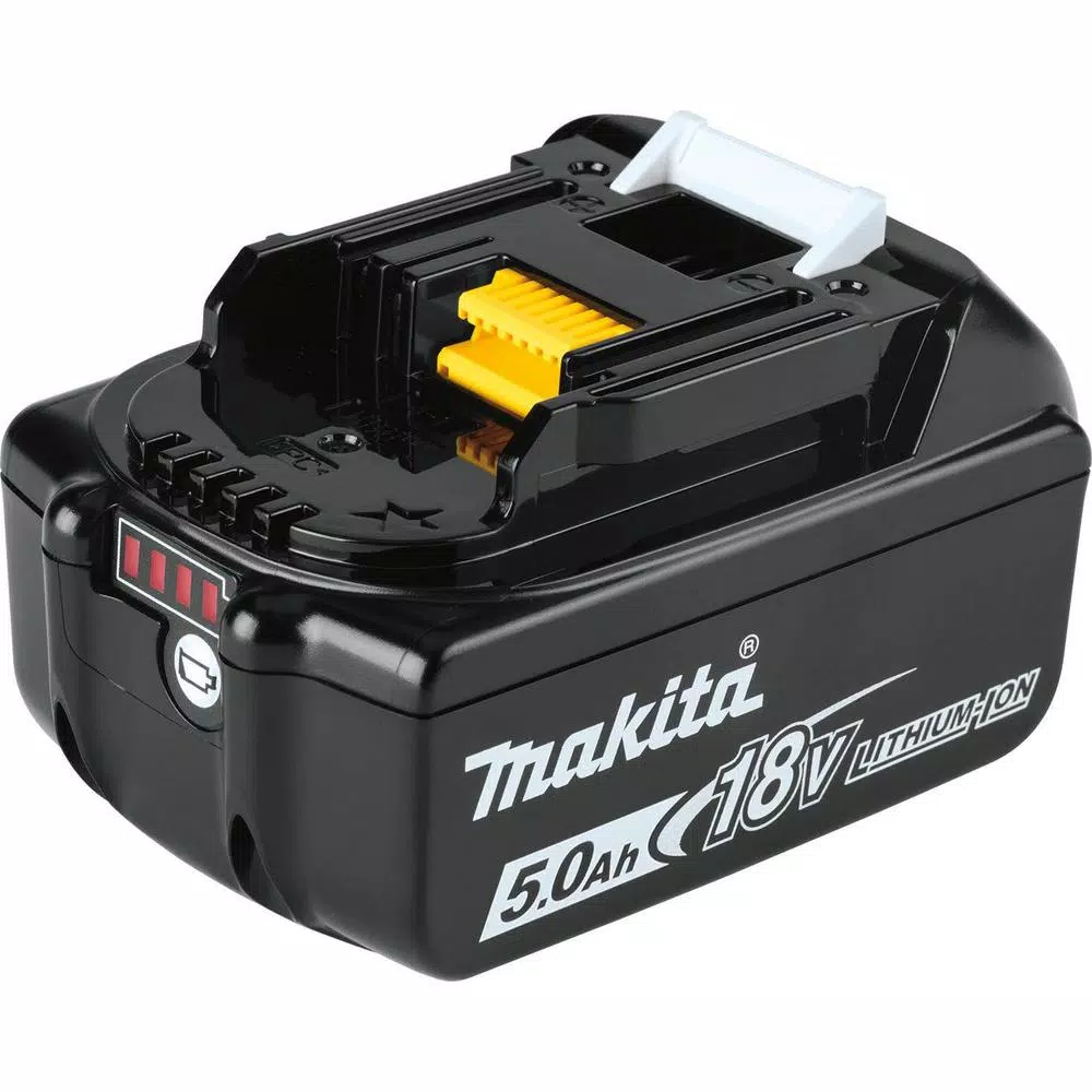 Power Tool Batteries Makita 18-Volt LXT Lithium-Ion Battery And Rapid Optimum Charger Starter Pack (5.0Ah) - Image 7
