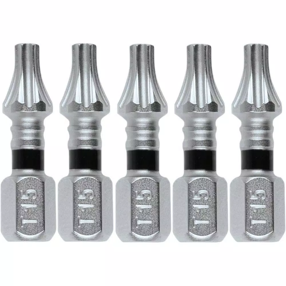 Drill Bits Makita IMPACT XPS T15 Torx 1 In. Insert Bit (5-Pack)