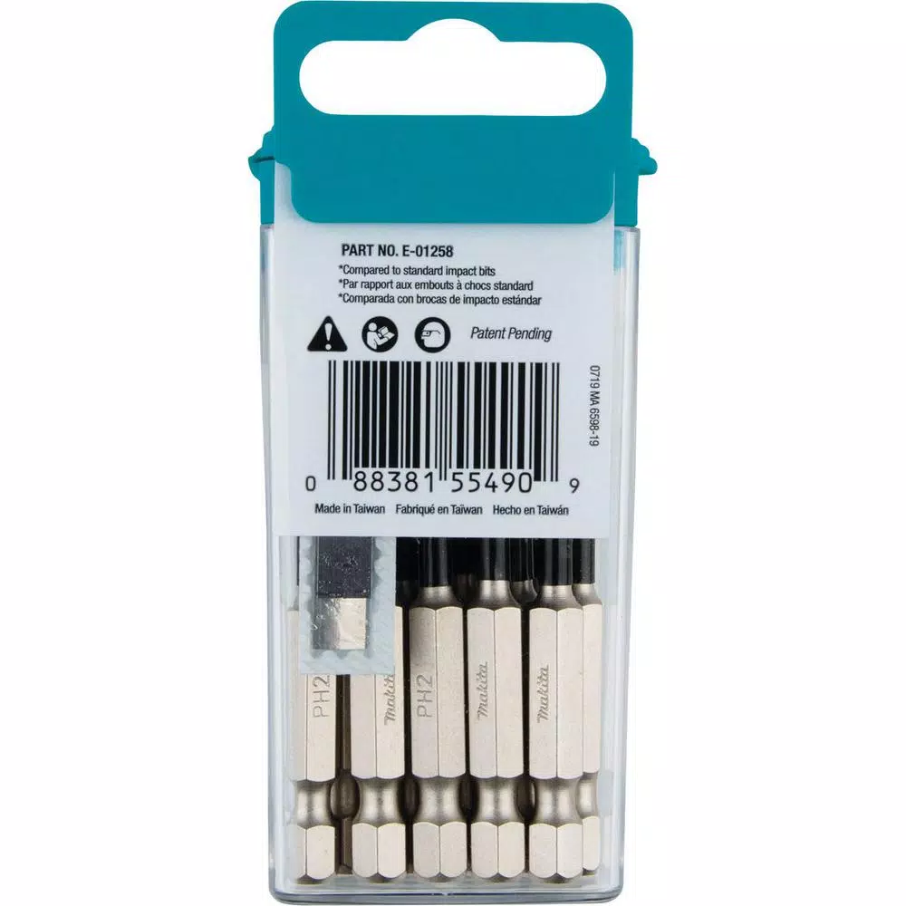 Drill Bits Makita Impact XPS #2 Phillips 3 In. Power Bit (15-Pack) - Image 3