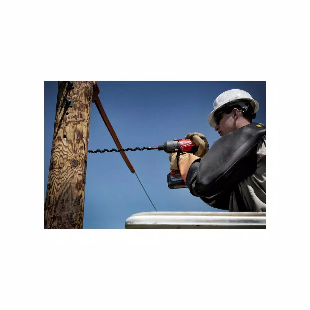 Drill Bits Milwaukee 13/16 In. X 24 In. Shockwave Lineman’s Impact Auger Bit - Image 4
