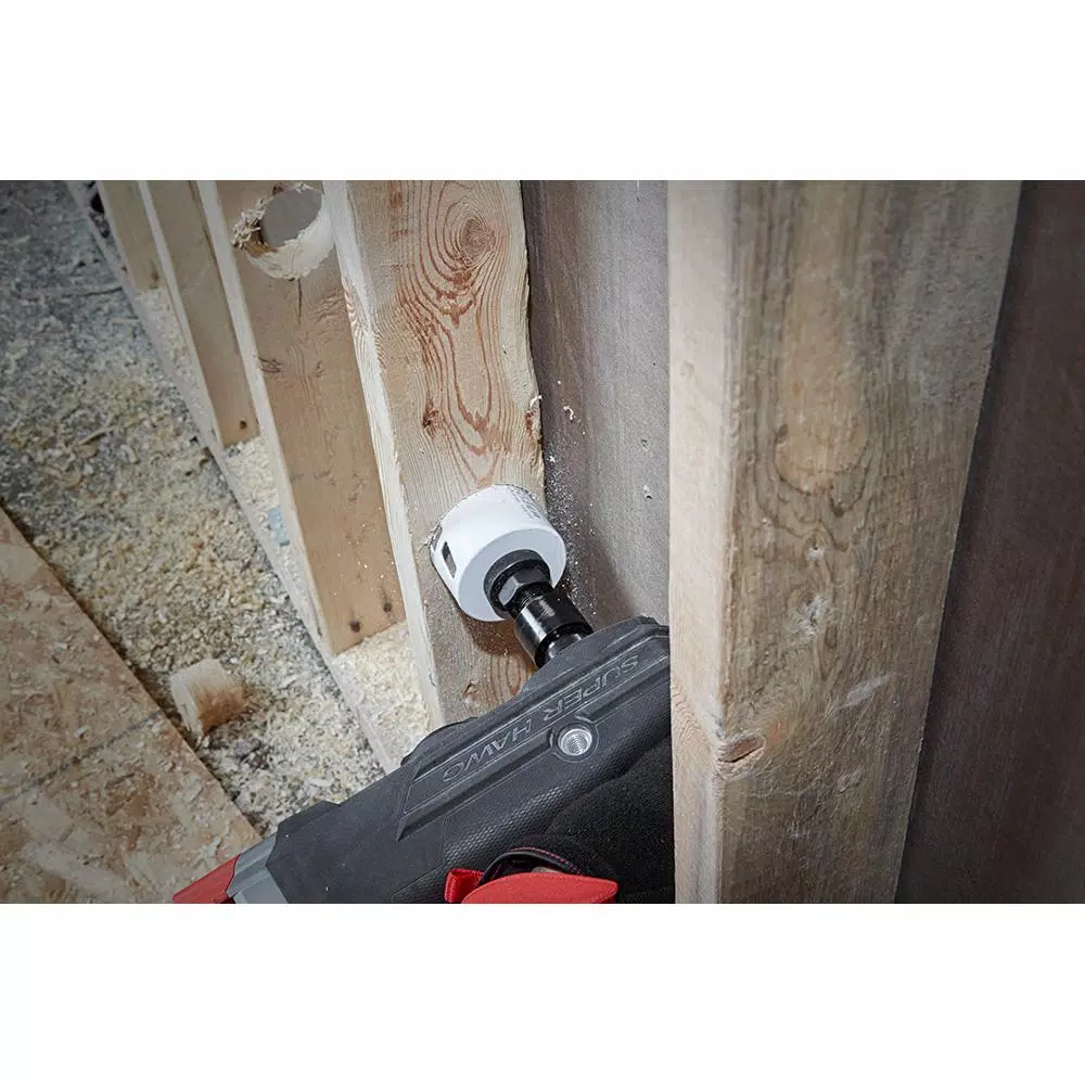 Drill Bits Milwaukee Hole Dozer Electricians Bi-Metal Hole Saw Set With SHOCKWAVE Impact Duty Driver Steel Bit Set (69-Piece) - Image 7