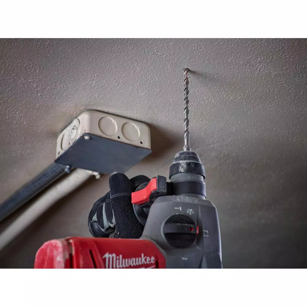 Drill Bits Milwaukee 3/8 In. X 6 In. 2-Cutter SDS Carbide Bit - Image 2